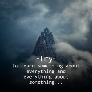 Dark Quotes Sayings About Try