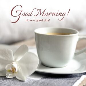 Morning Fresh Sunrise Coffee Cup Wishes Images